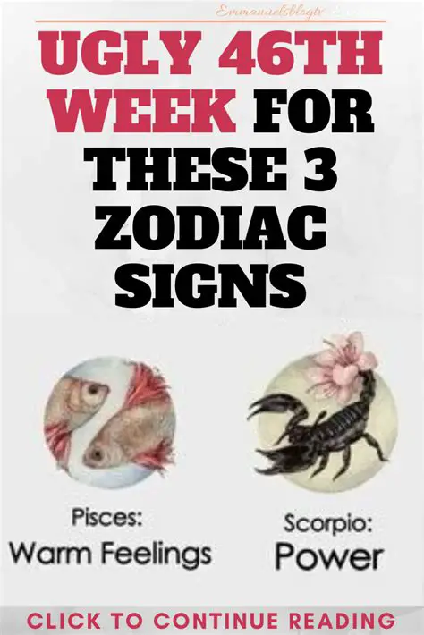 What is the ugliest zodiac sign